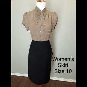 Black Pencil Skirt